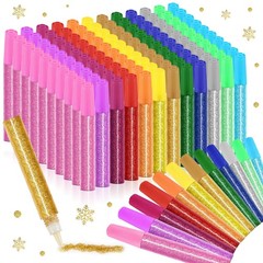 36 Pcs Glitter Glue Pens Bulk 12 Colors Rainbow Glue Stick for Crafts Teacher…