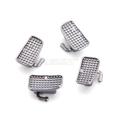 100X Dental Ortho MIM Self Ligating Bracket Brace Mini Roth.022 Hooks 345 AZDENT
