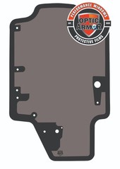 OPTIC ARMOR CASE SR SV TR TV SKID STEER HEAVY DUTY DOOR 1/2″ POLY TINTED