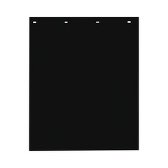 Buyers Polymer Mud Flaps for Big Rigs and Semi Trucks, 24″ x 30″ – Black (Pair)