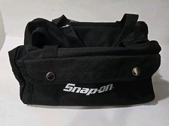 Snap On tools MINI bag tote carry tools 5 Inner & 4 Outer Pockets 11 Inches NEW!