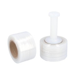 80 Gauge Cast Hand Stretch Wrap 3″ x 1500′ Plastic Bundling Shrink Film 18 Rolls
