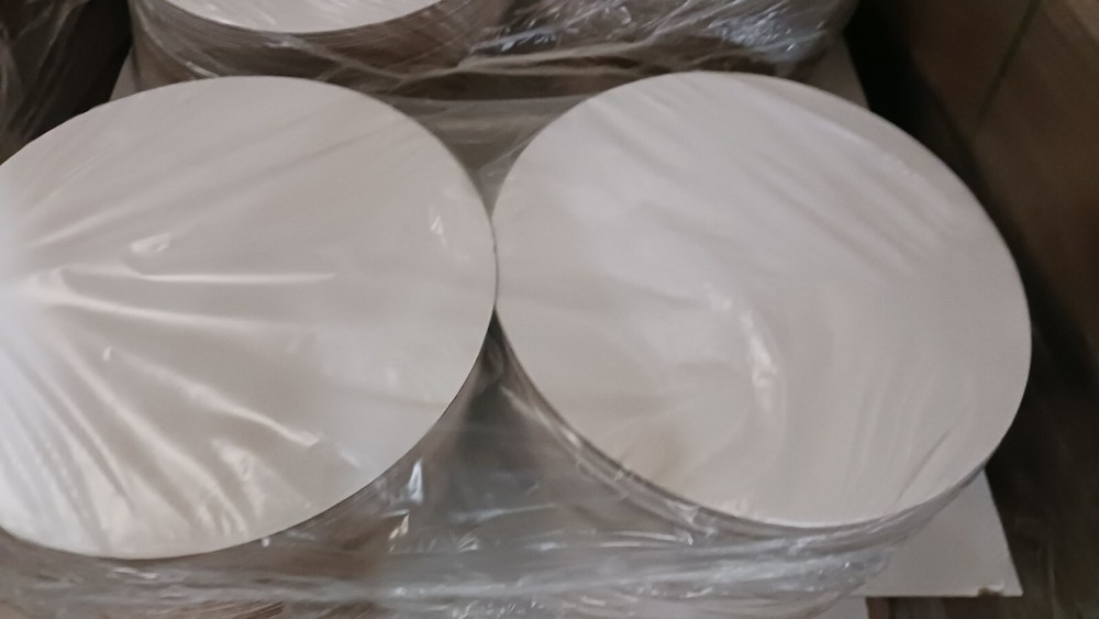 (200-Case) 14″ White Corrugated Cake Pizza Circle Uncoated Takeout Display Pad