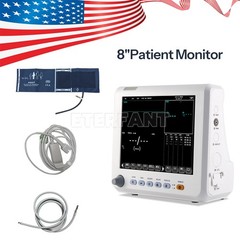 8″/15.6″ Patient Monitor ICU CCU Vital Sign Hospital ECG NIBP RESP TEMP SPO2 PR