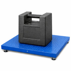 Refurbished Industrial Platform 48” x 48” Floor scale for warehouse 5000 lbs