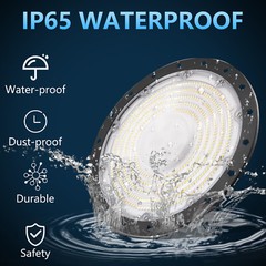 10Pack 200W Led UFO High Bay Light Industrial Commercial Factory Warehouse Light