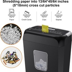 Paper Shredder Cross Cut Commerical Office DVD CD Credit Card Heavy Duty Destroy
