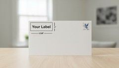60 pcs Personalized Return/Mailing Address labels – 1″ x 2.625″ -Free Shipping