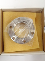 BORED FLANGE-70mm (2-3/4”) OD CF BORED FOR 1.8”(45mm) OD TUBE, 304SS F070-045