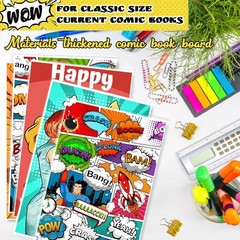 100ct Comic Book Boards, 27PT Extra Thick Acid-Free Backing Board Current Siz…