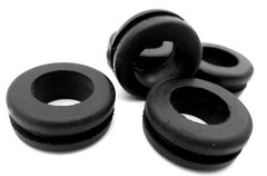3/4″ Hole Fit Rubber Grommet Wiring Bushing Fits 1/8 To 5/32″ Panel, Has 1/2″ ID