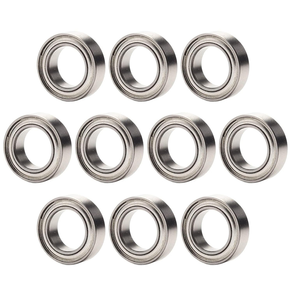 SMR106ZZ 10 Pack 6X10X3Mm Stainless Steel Ball Bearings Shielded ABEC-1 Precisio