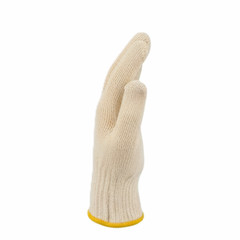 300 Pairs – Cotton Blended String Knit Gloves – Men’s Size – Tan