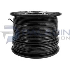 12 AWG Copper Stranded Wire 500′ FT Roll THHN/THWN 600 Volt UL Listed – Black
