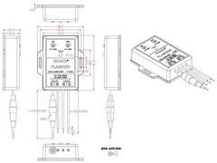 AC 100-240V 3Amp Blinking Flasher Module