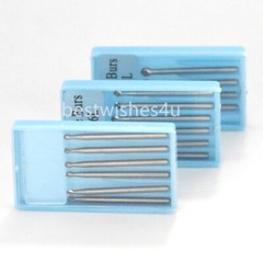 Dental Surgical Handpiece FGOS Bur Tungsten Carbide Round/Straight Fissure 25mm