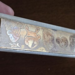 Vtg Quartz & Copper Brass Plate King Features Syndicate Cartoon Characters 1960s
