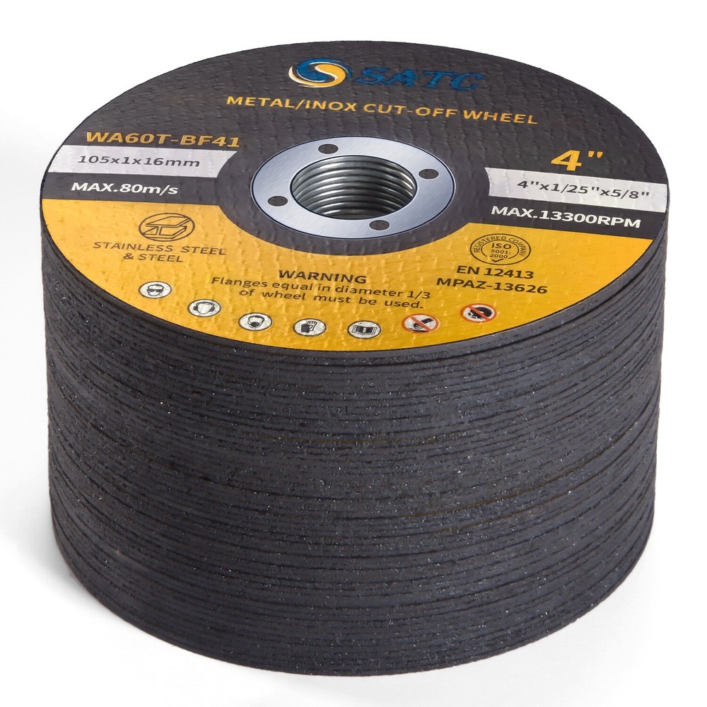 100 Pack 4 inch Metal Cut Off Wheels with 5/8″ Arbor Angle Grinder Cutting Disc