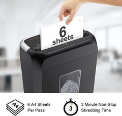 Paper Shredder Cross Cut Commerical Office DVD CD Credit Card Heavy Duty Destroy