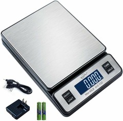 Acteck AC-150LB x 0.1oz Digital Shipping Postal Scale with AC Adapter