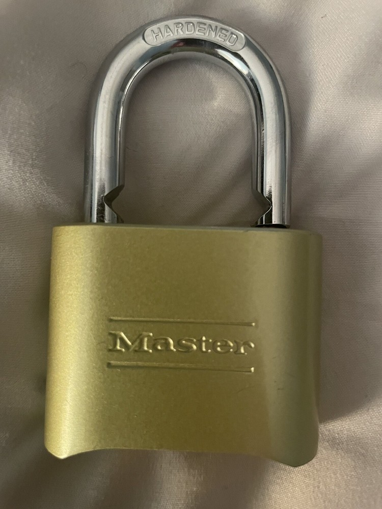 Master Resettable Zinc DieCast Combination Padlock # 175D 2″