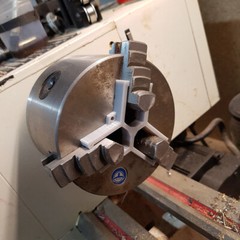 Lathe Chuck Depth Stop for 3x 15mm Jaw & 100mm Chuck [Sizes: 5mm 10mm]