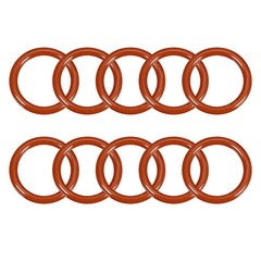 Silicone Rubber O Rings Metric Food Grade 1mm Cross Section 1-48mm ID,3-50mm OD