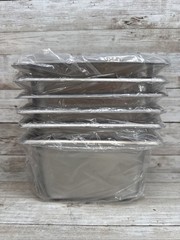 Choice stainless steel Steam Table Buffet 1/9 Size 4”deep Pan #4070949 *Lot – 6*