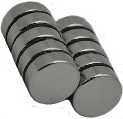 15mm x 5mm Disc – Neodymium Rare Earth Magnet, Grade N48