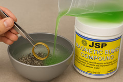 8oz Liquid Magnetic Tumbling Burnishing Compound Jewelry Polishing Descaling JSP