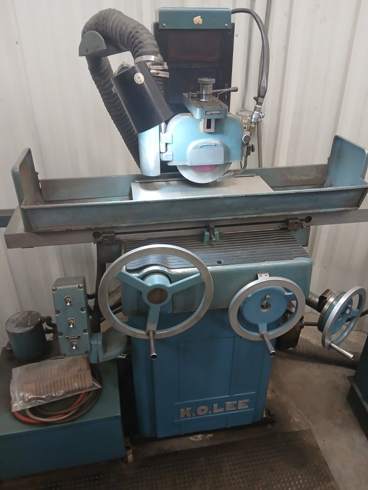 Surface Grinder 6″ X 18″, KoLee 3,450 RPM, 2HP, 3 Phase, Walker Chuck, Coolant.