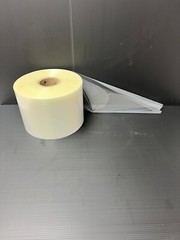 Tray Lid Stock, Plastic, Poly/Nylon Barrier Film, Food Grade, Clear, 2.75mil