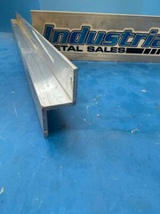 1-1/8″ x 1″ x 1-1/8″ x 12″ x 1/8″ Thick 6063 Aluminum Z Bar