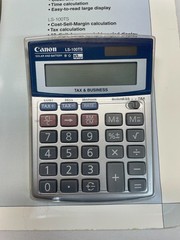 Canon P23-DH V Mini Desktop Printing Calculator and LS-100TS Handheld Calculator