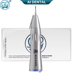 Dental Straight Handpiece AI-X-SG65L 1:1 Direct Drive External Cooling Spray Imp