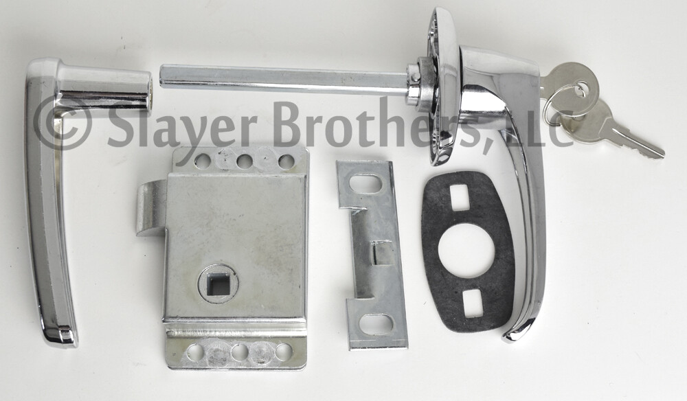 DELUXE Cab Door Repair Kit, LH Latch, Striker, Handles & Gasket