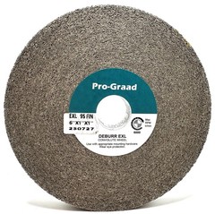 EXL Deburring Wheel 6″ x 1″ x 1″ 9S Fine Grit Silicon Carbide Metal Deburr…