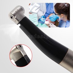 Dental 1:1 Fiber Optic LED Contra Angle Low Speed Handpiece Fit NSK MX