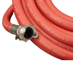 Interstate Pneumatics 50FT Jack Hammer Red Rubber Hose 3/4 Inch x 50′ 300 PSI