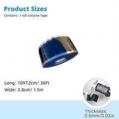 Self Fusing Silicone Tape for Plumbing Non-Adhesive Leak Seal Tape Waterproof