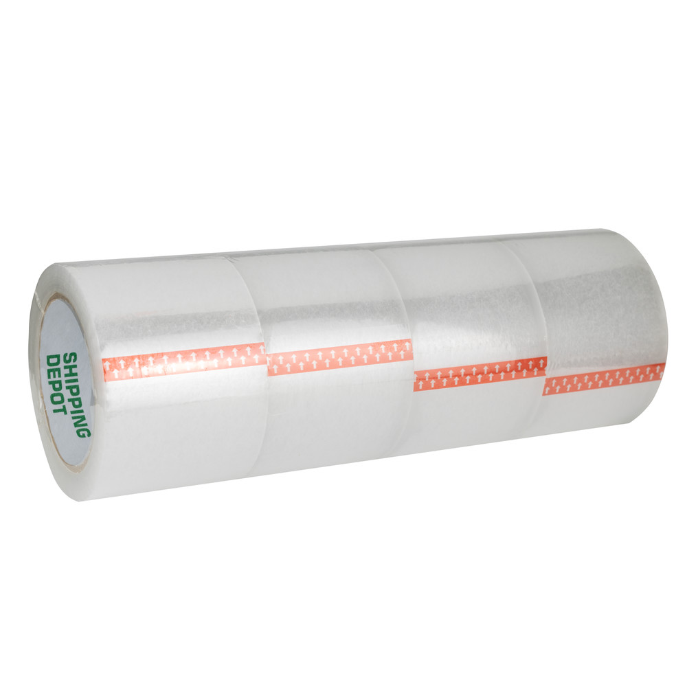 72 Rolls 3″x110yd Shipping Depot Carton Box Sealing Acrylic Packing Tape 2mil