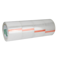 72 Rolls 3″x110yd Shipping Depot Carton Box Sealing Acrylic Packing Tape 2mil