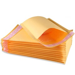 25/50/100/200/500 Kraft Bubble Mailers Padded Envelope Shipping Bags All Size US