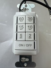 NEW GENUINE SENSOR SWITCH PTS-720-WH 30 MINUTES UP TO 2 HOURS TIME RANGE