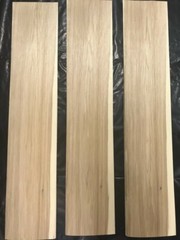 13 sheets 6×18 Hickory Veneer Sheets 1/16 thick