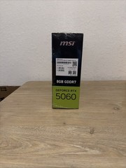 MSI GeForce RTX 5060 8G GAMING TRIO OC GDDR7 Graphics card G5060-8GTC