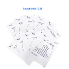 1pc/pack Dental Orthodontic TMA Beta Ti-Mo Arch Wires Rectangular Ovoid Form