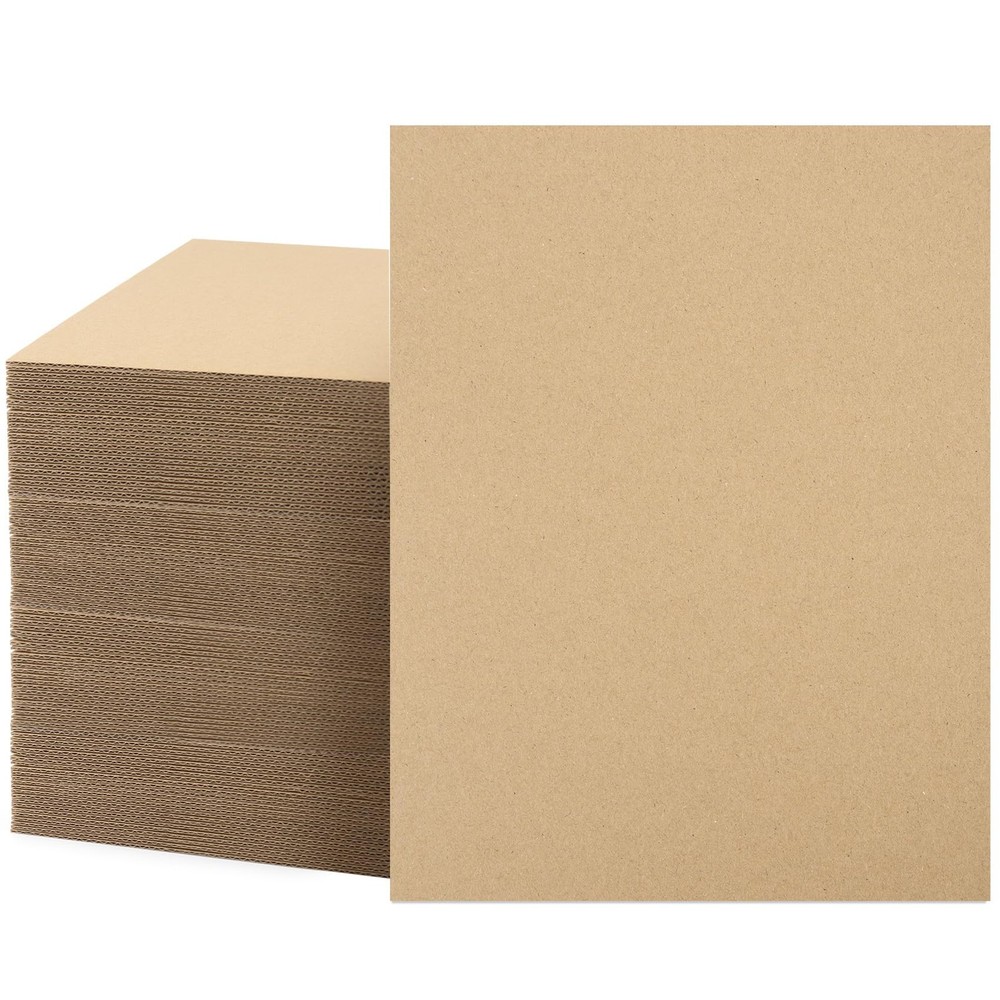 Corrugated Cardboard Sheets Flat Card Board for Packing Shipping Mailing Crafts