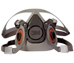 3M Half Facepiece Size Medium 6200 Box of 24