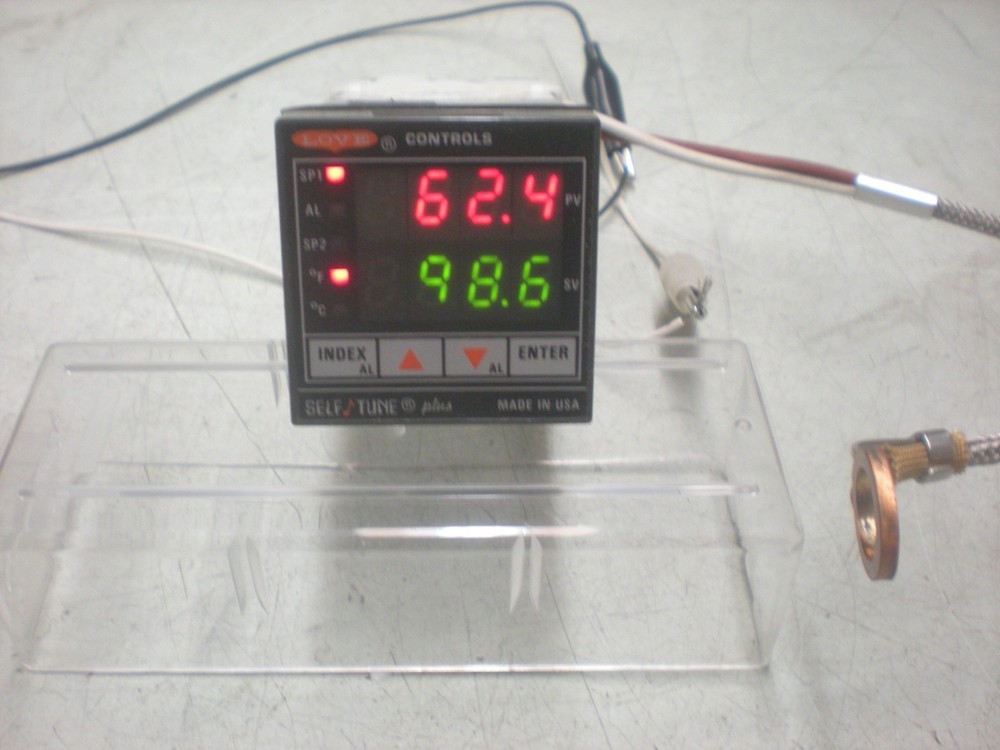 Love Controls 16133 Temperature Controller – 100-240VAC – Tests OK as Shown